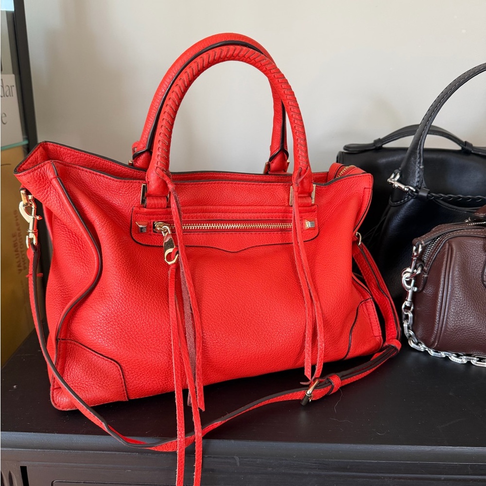Rebecca Minkoff Regan Satchel with Tassel Accents